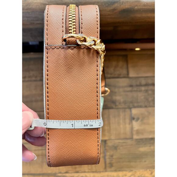 Michael Kors Jsi Large Ew Crossbody In Signature Vanilla NWT - Picture 8 of 12